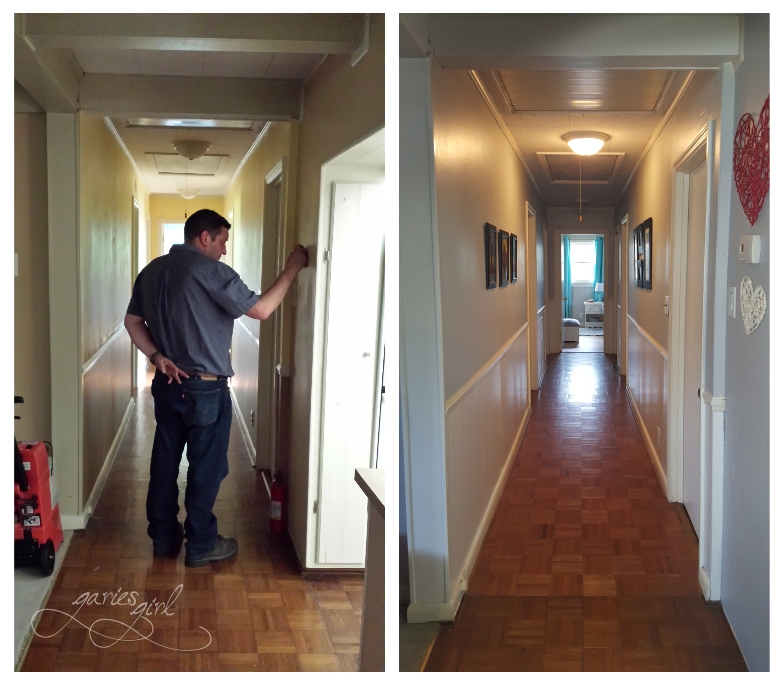 Hallway - Before & After