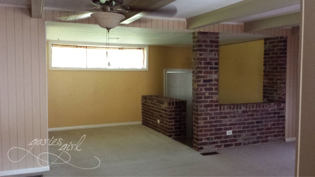 Living Room and Office Nook - Before