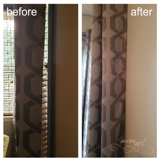 Curtain Gap - Before & After