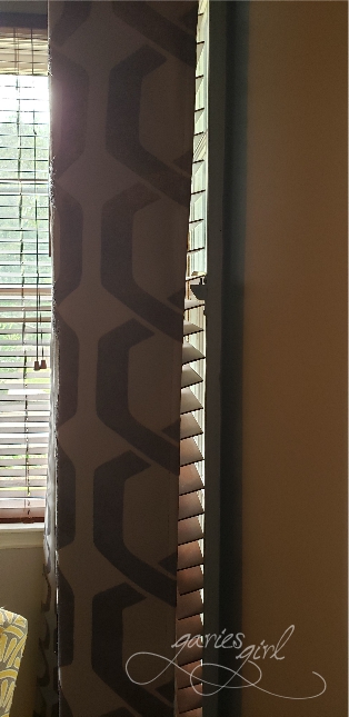 Curtain Gap - Before