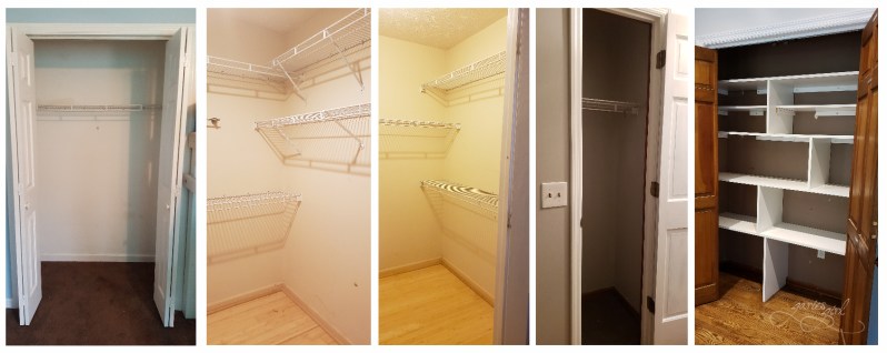 Closets Before
