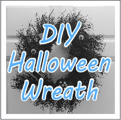 DIY Halloween Wreath - GariesGirl