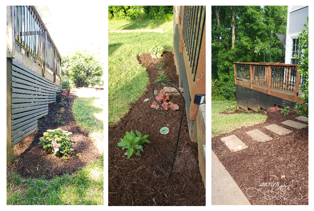 Deck Siding Flower Bed During - Garies Girl