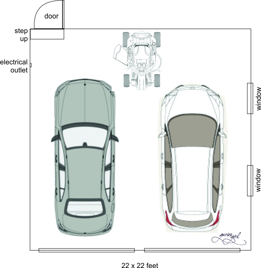 Garage Layout for Planning - Garies Girl