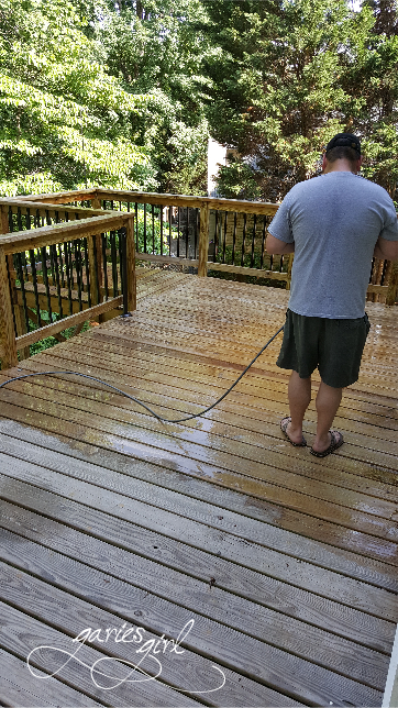 Pressure Wash Deck - Garies Girl