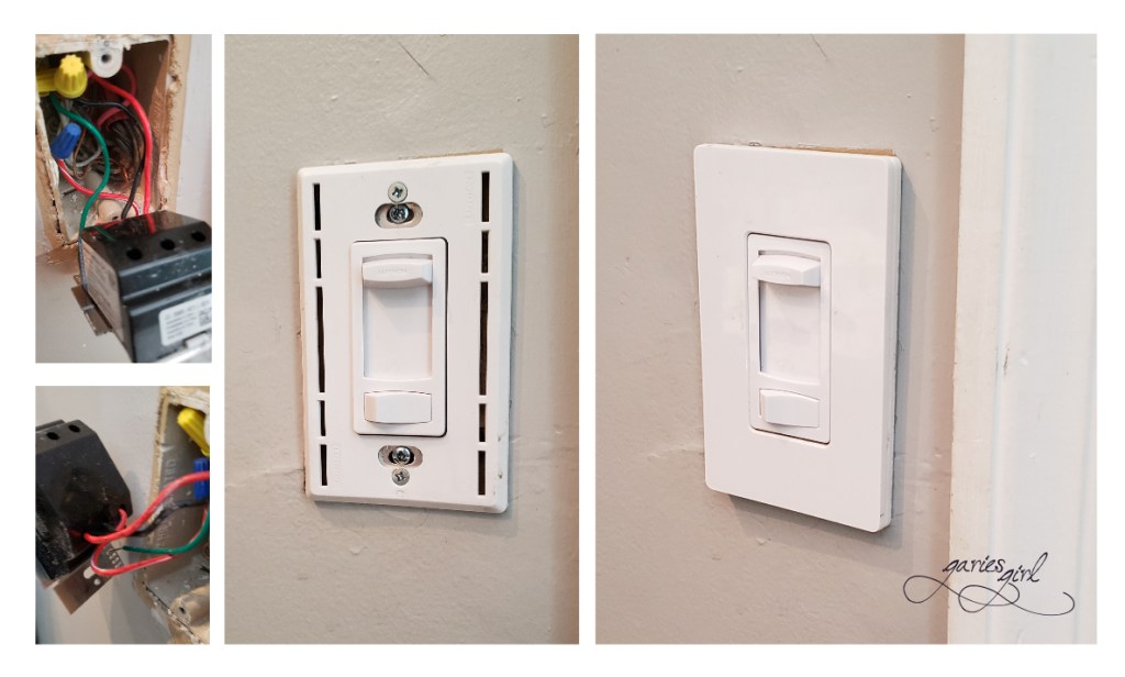 10 Days of Small Fixes - Light Switch - Garies Girl