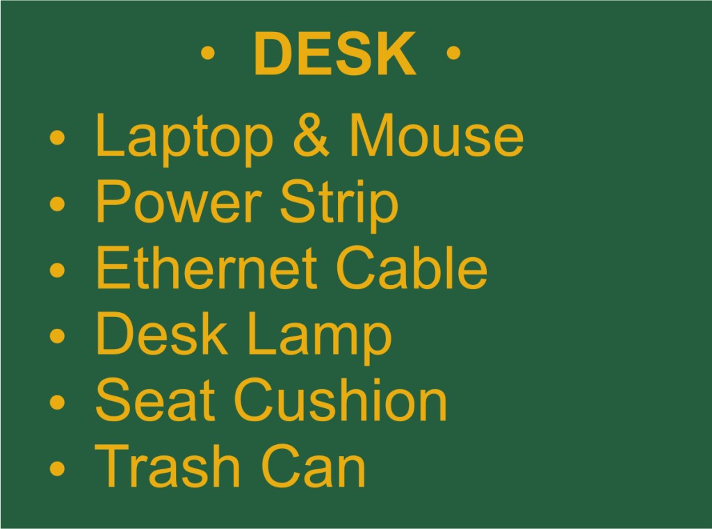 Georgia College List - Garies Girl