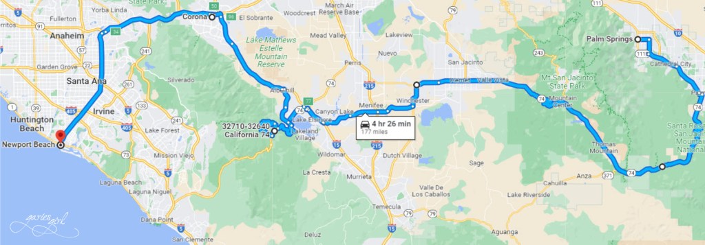 NV to CA Road Trip - Garies Girl