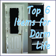 Top 6 Items for Dorm Life - Garies Girl